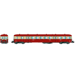 H0 41256 ZR BDX17108, remorque pilote, 2ème classe, 1,5 Kv – Ep 4