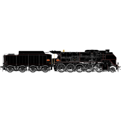 H0 41205 – 1-150 P 86 tender 34 P 404 – SNCF – Chaumont Ep 3au Ep 3