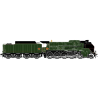 H0 41204DSF – 2-150 P 100 tender 34 P 299 – SNCF – Longueau Ep 3