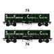 HO 43003 Coffret tombereaux "Clamecy" SFCC n° 75 et 766